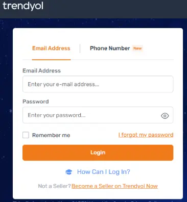 trendyol inregistrare